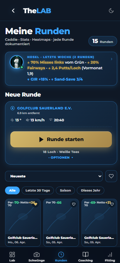 Meine Runden Library